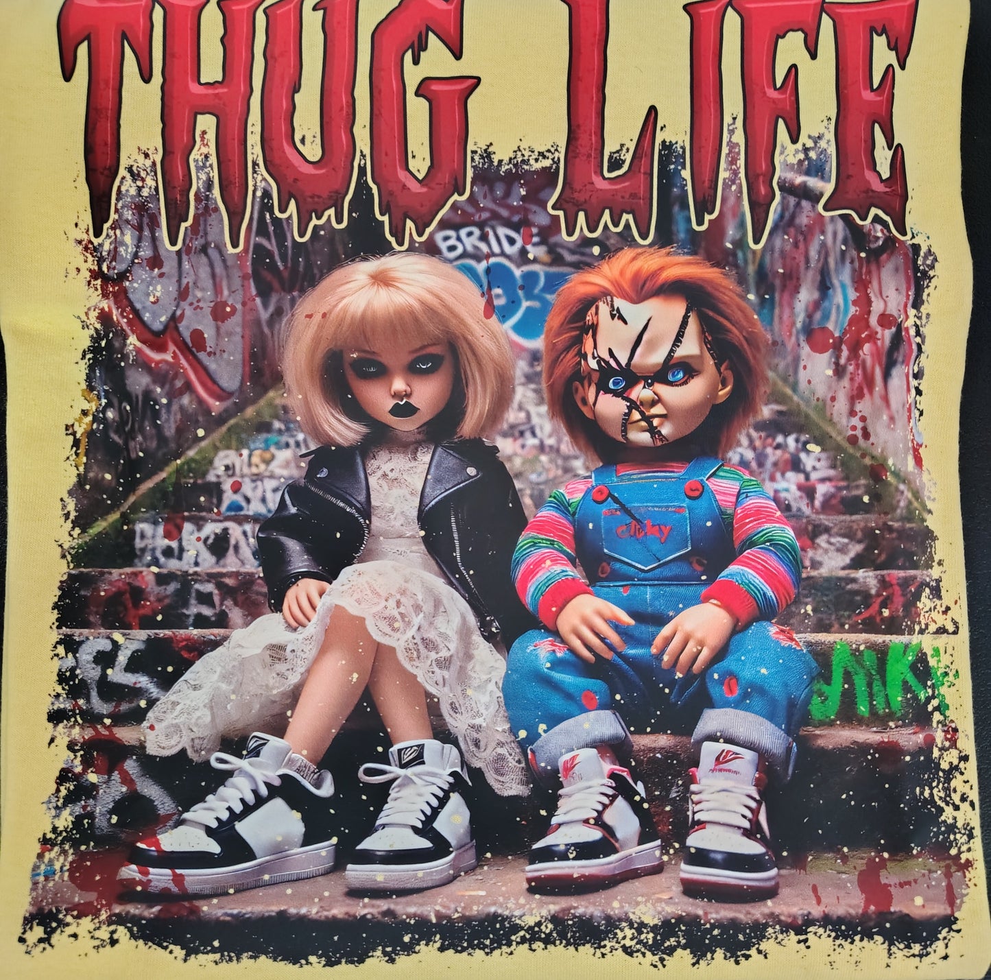 THUG LIFE HALLOWEEN T SHIRT