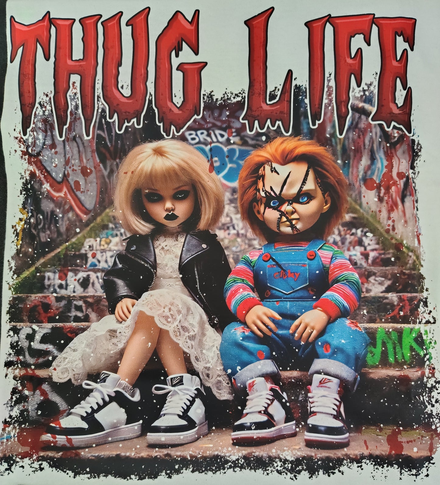 THUG LIFE HALLOWEEN T SHIRT