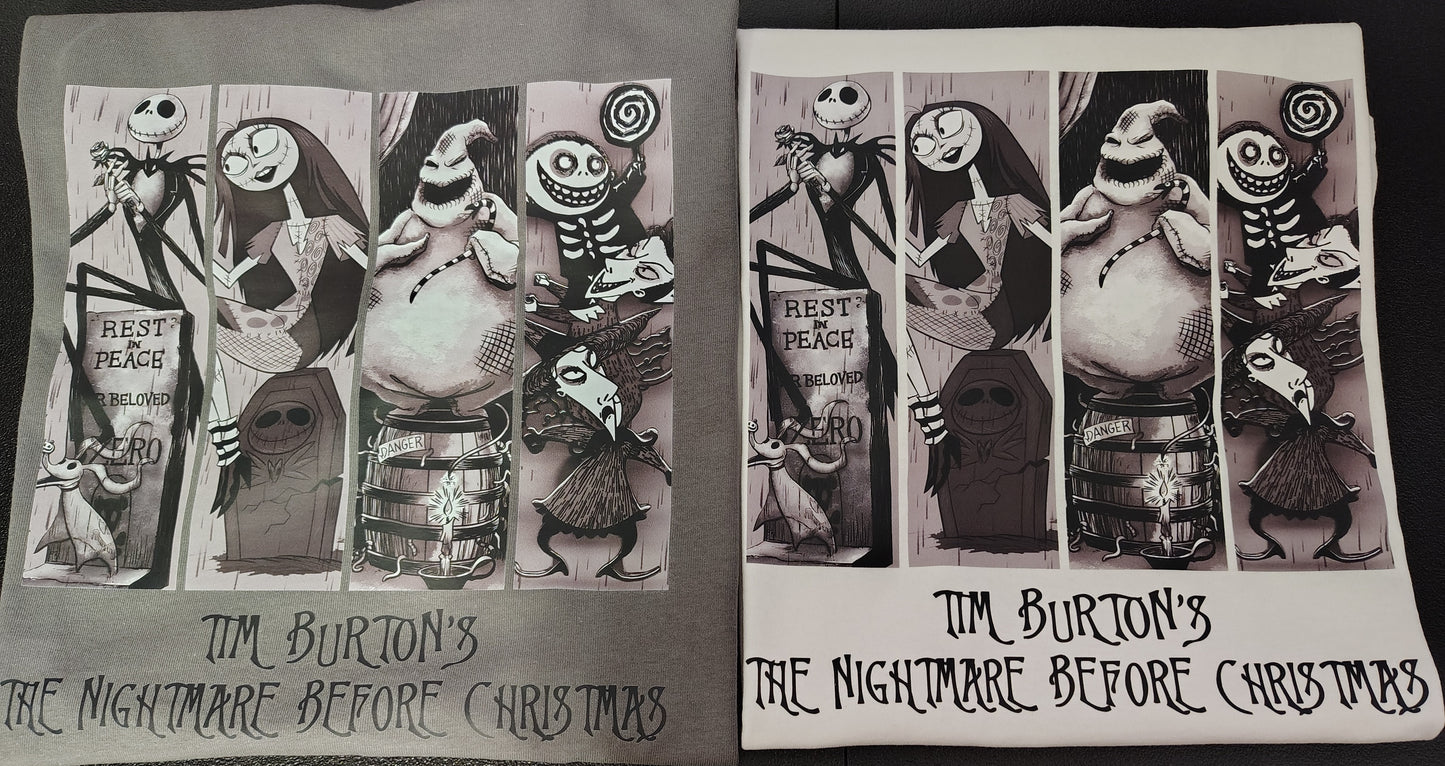 NIGHTMARE BEFORE XMAS T SHIRT