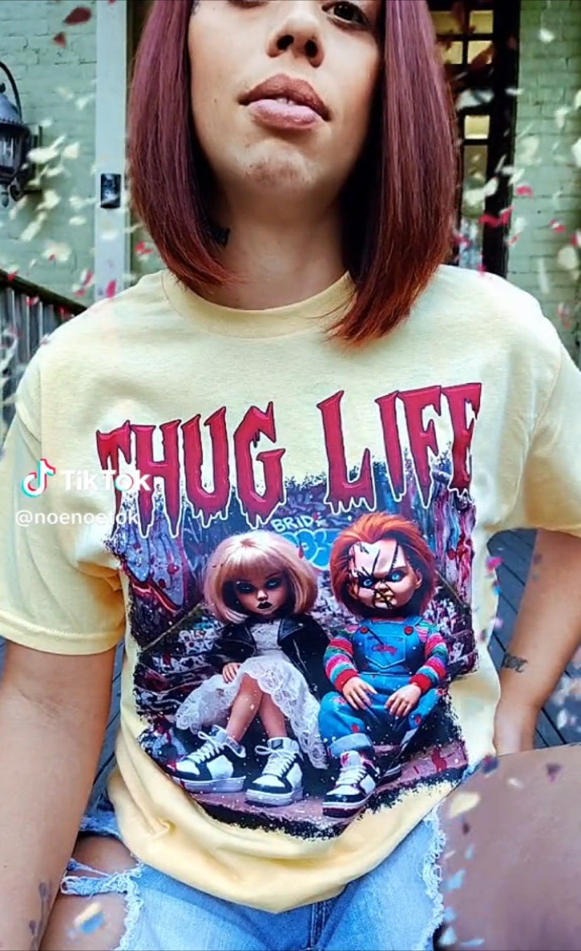 THUG LIFE HALLOWEEN T SHIRT