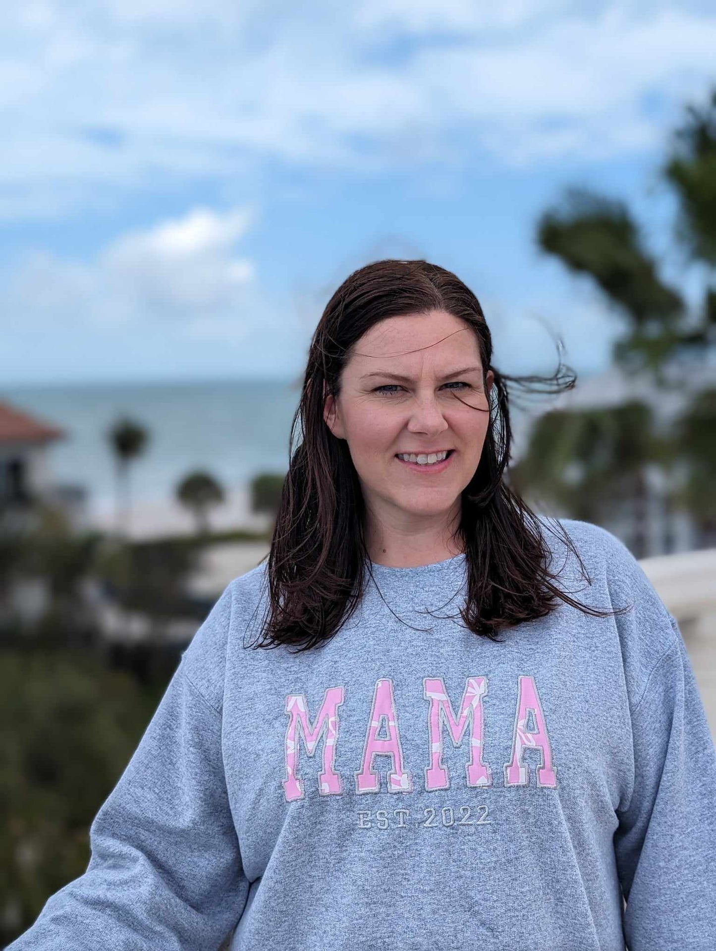 CUSTOM MAMA ONESIE SWEATER